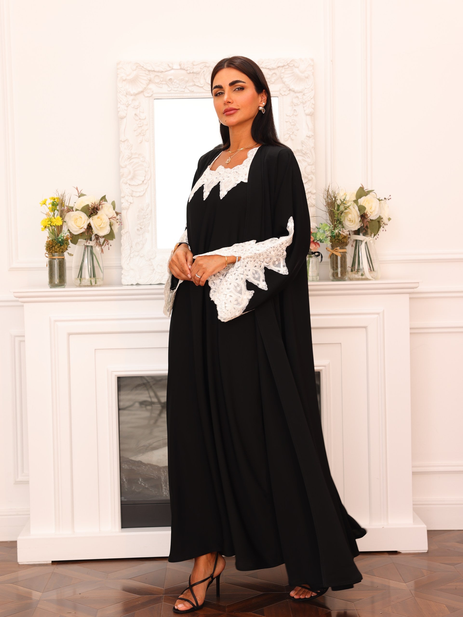 Abaya + under abaya