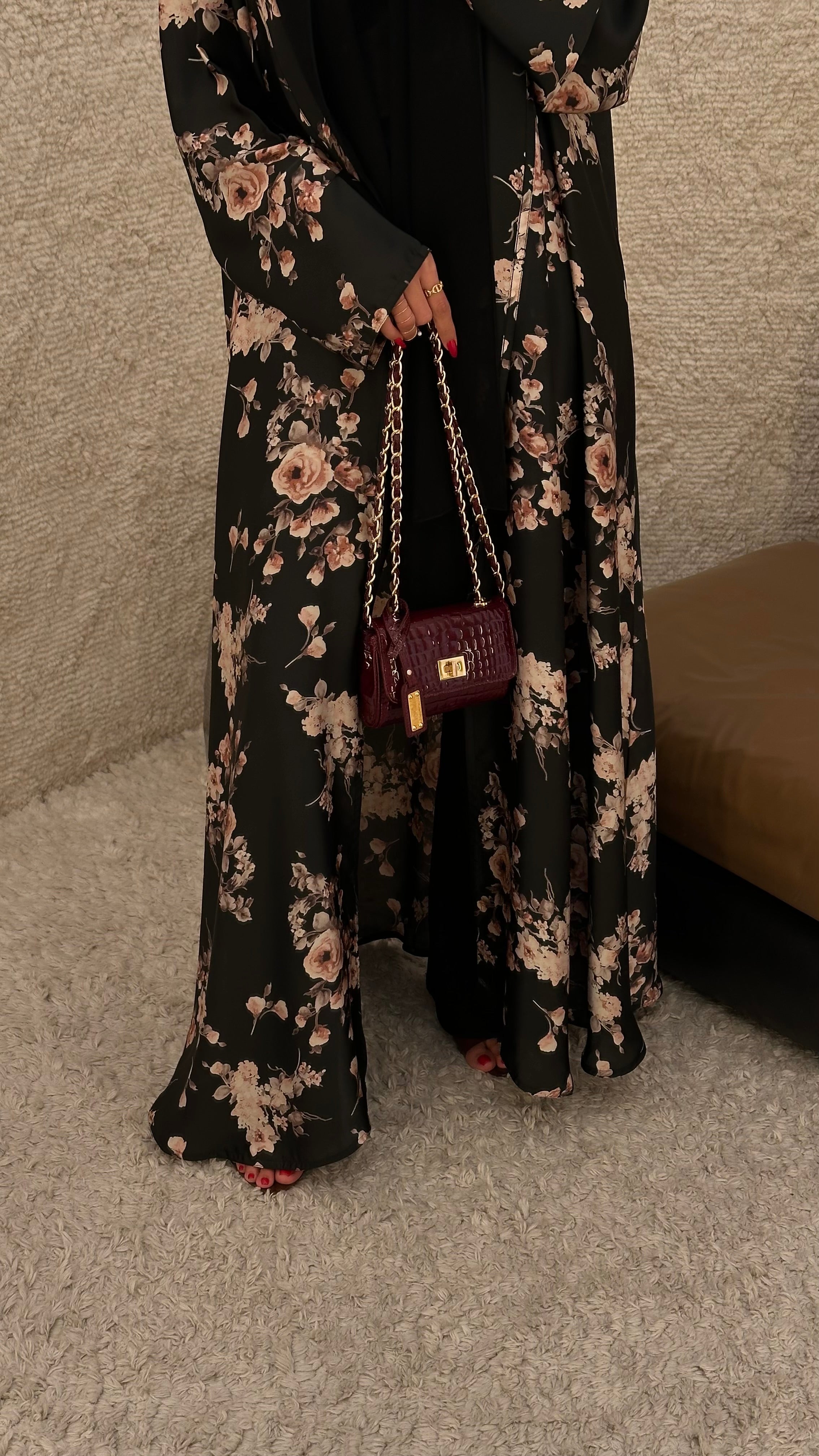 Flower abaya