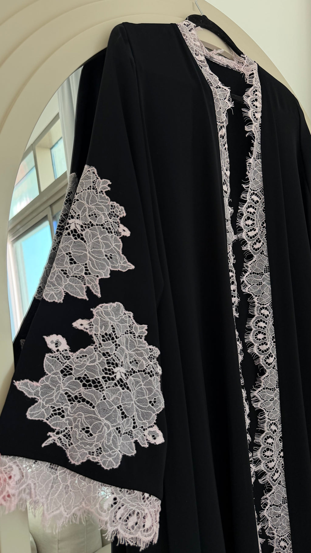 Lace abaya 380