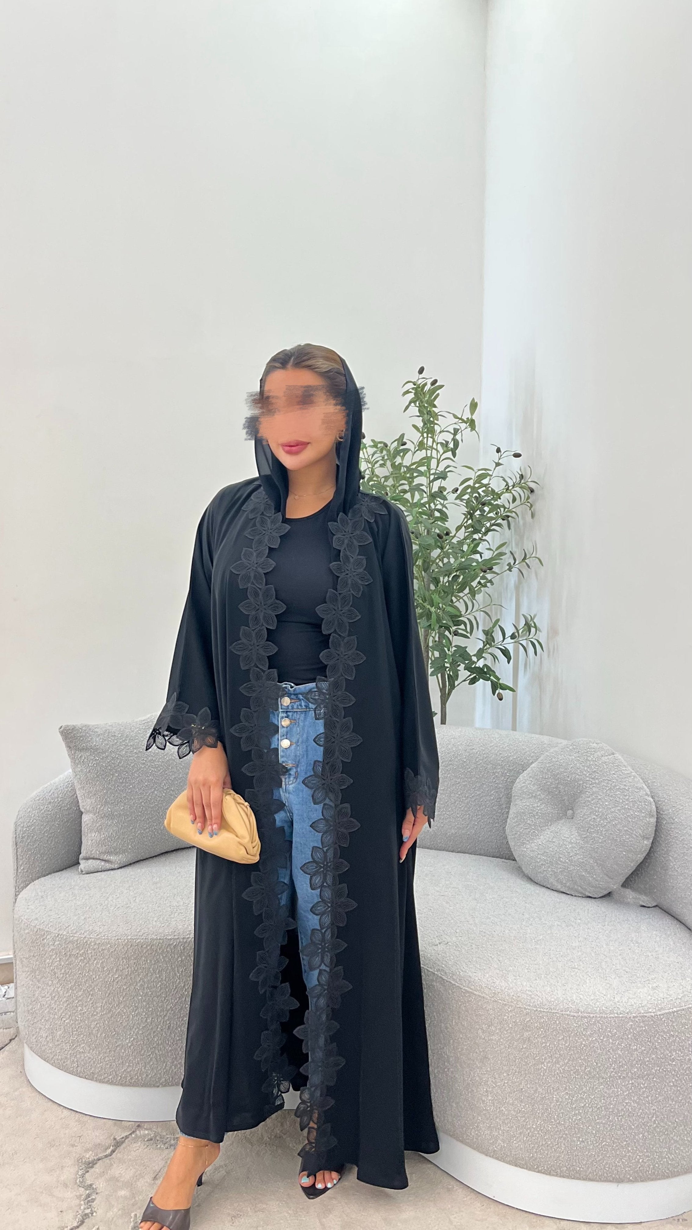 Abaya flower 94