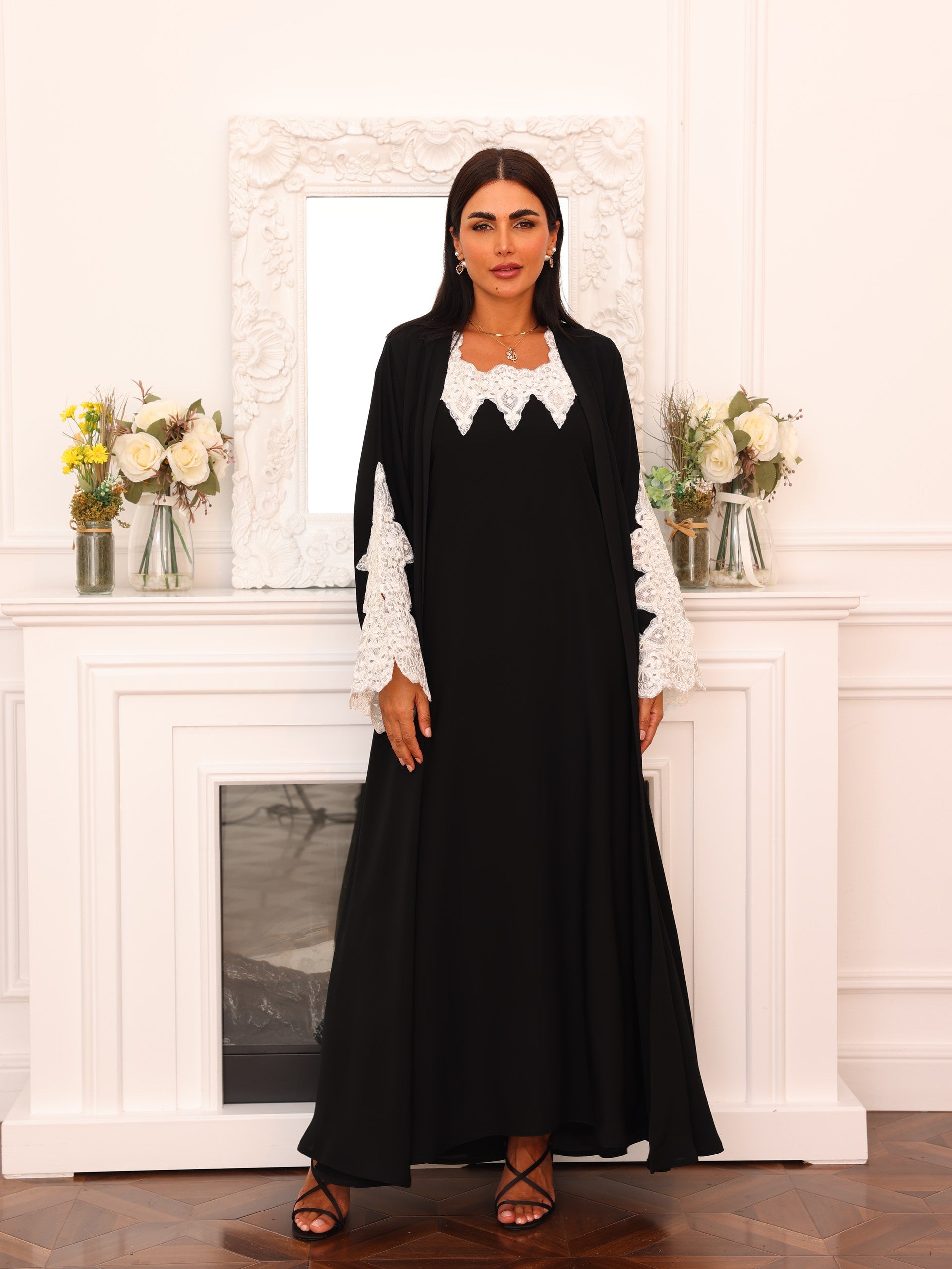 Abaya + under abaya