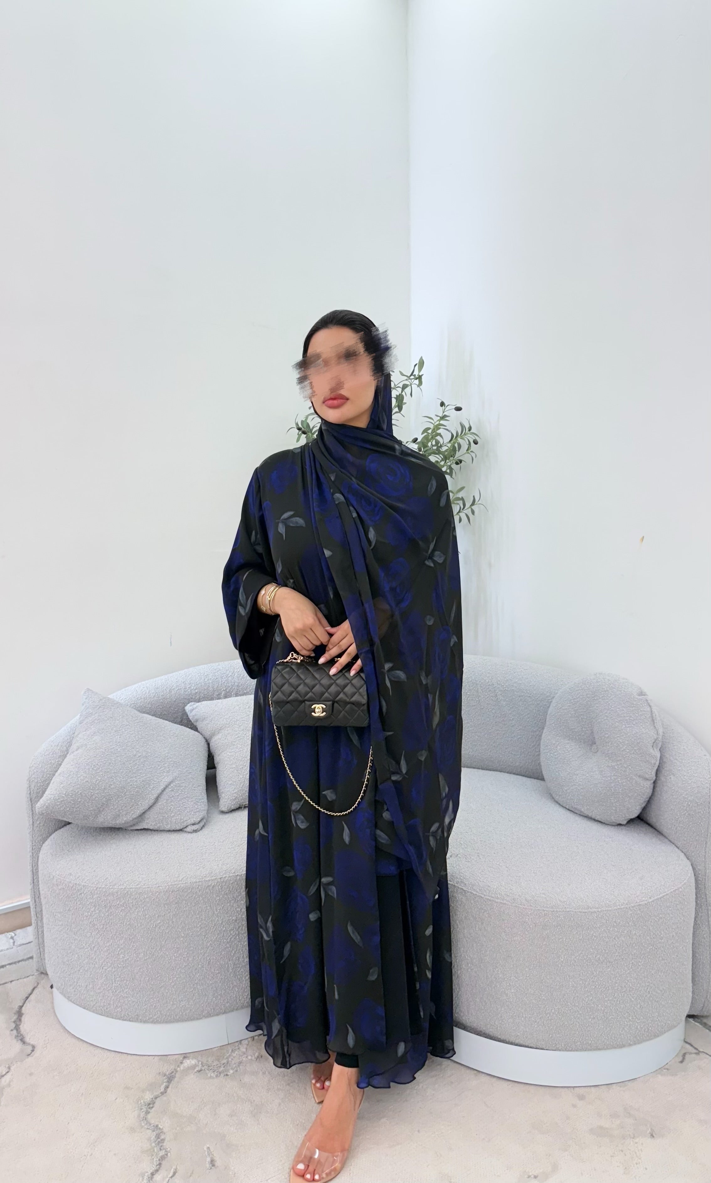 Flower blue
