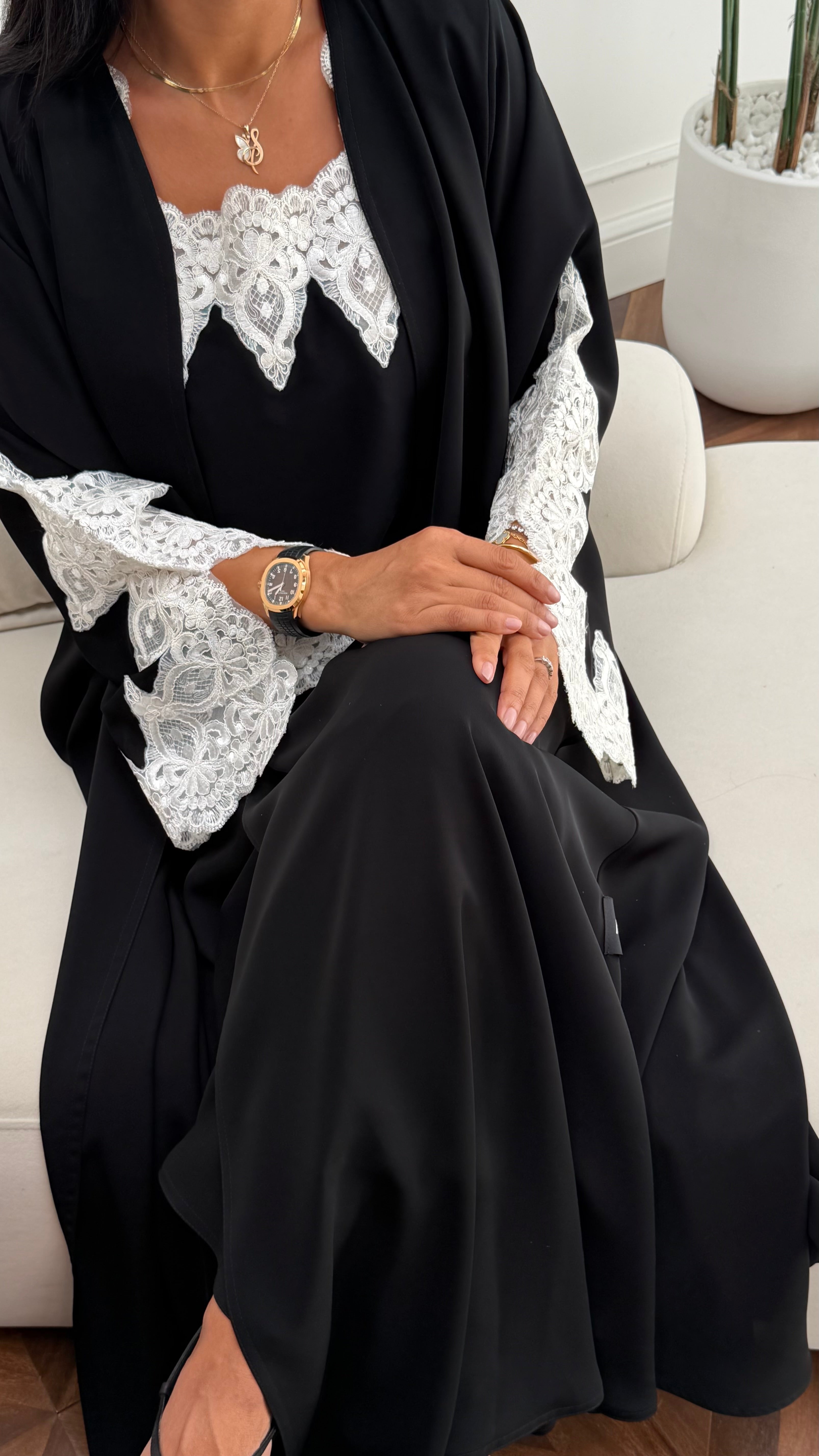 Abaya + under abaya