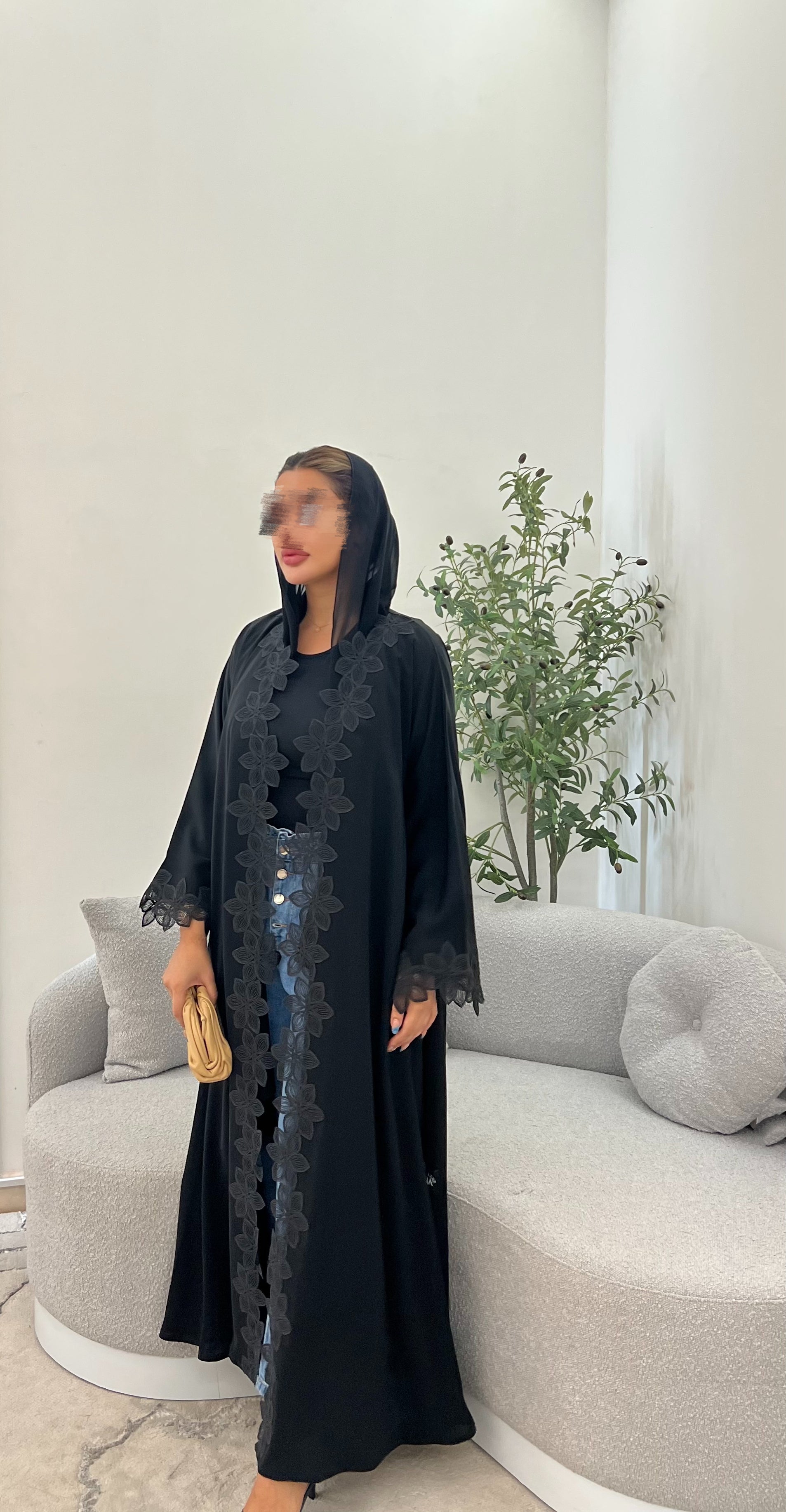 Abaya flower 94
