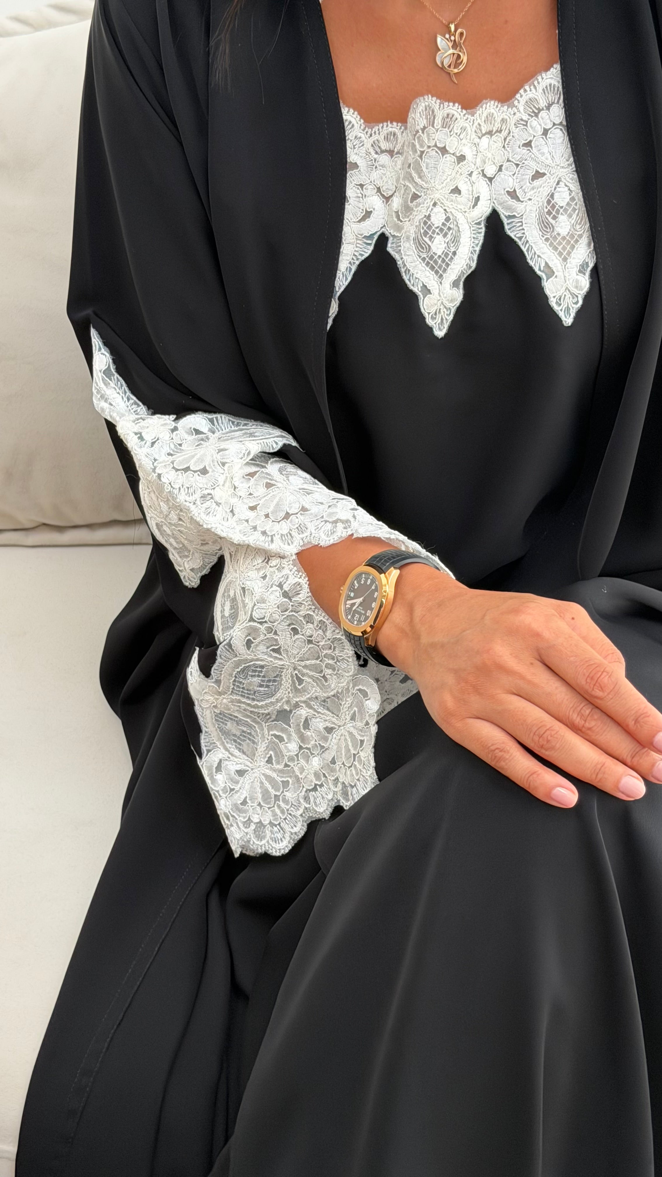 Abaya + under abaya