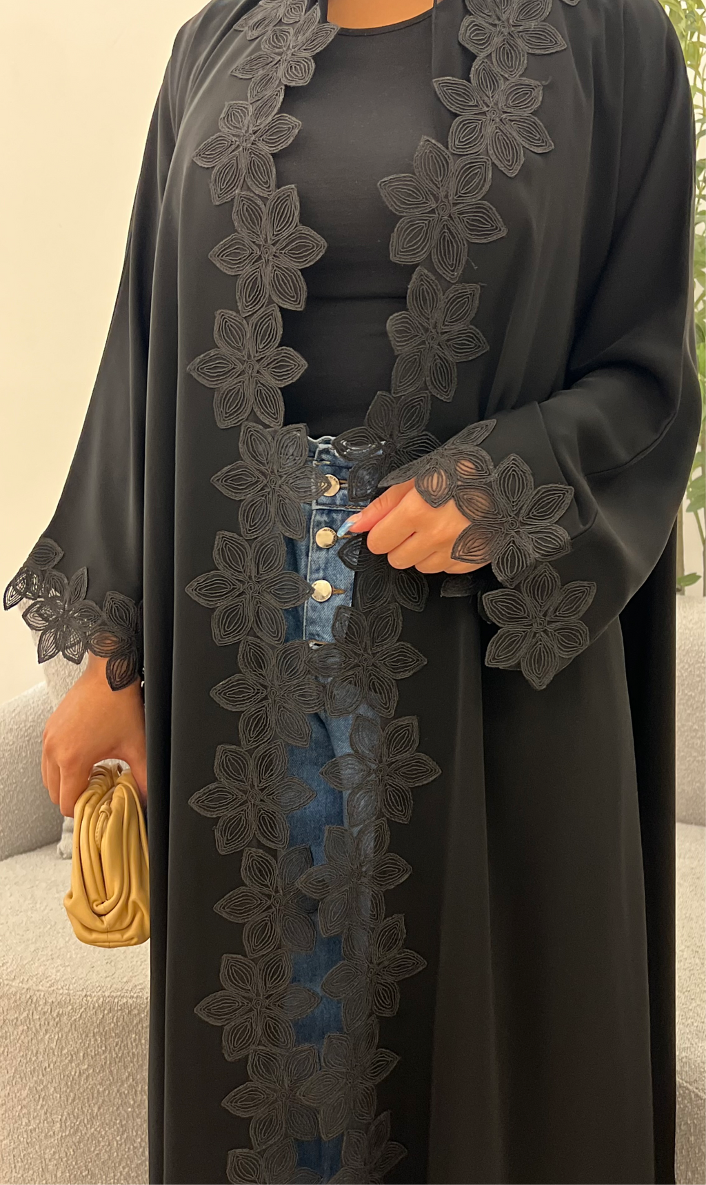 Abaya flower 94