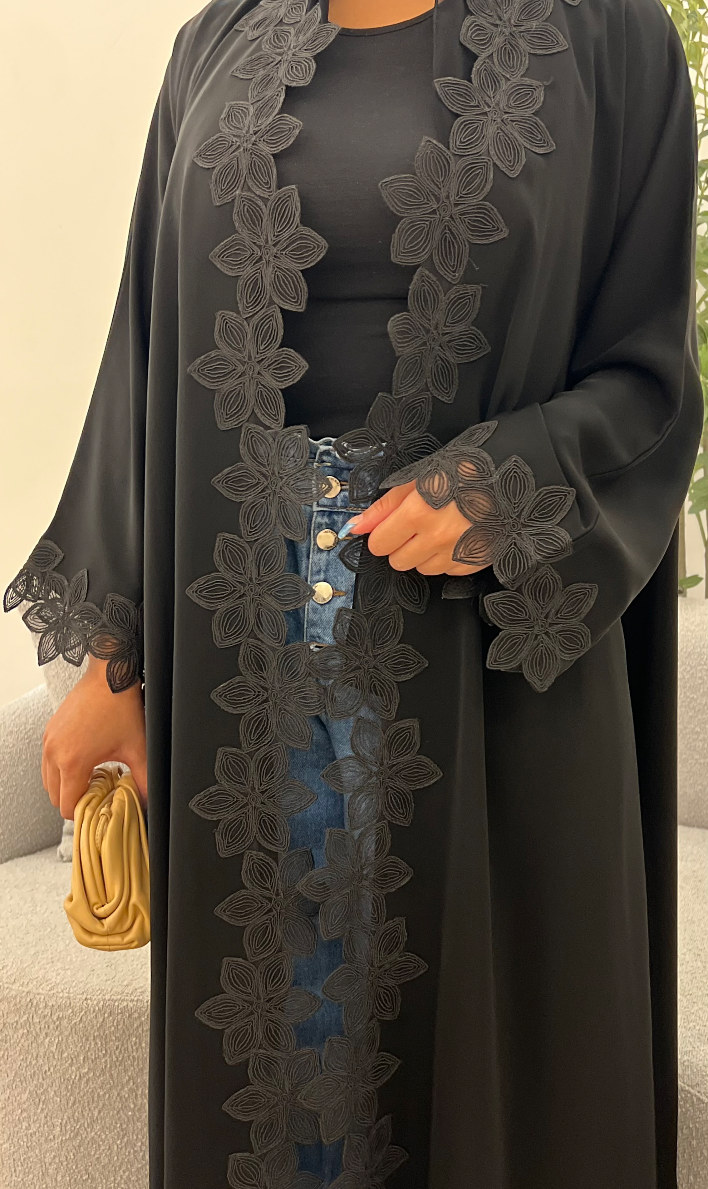 Abaya flower 94