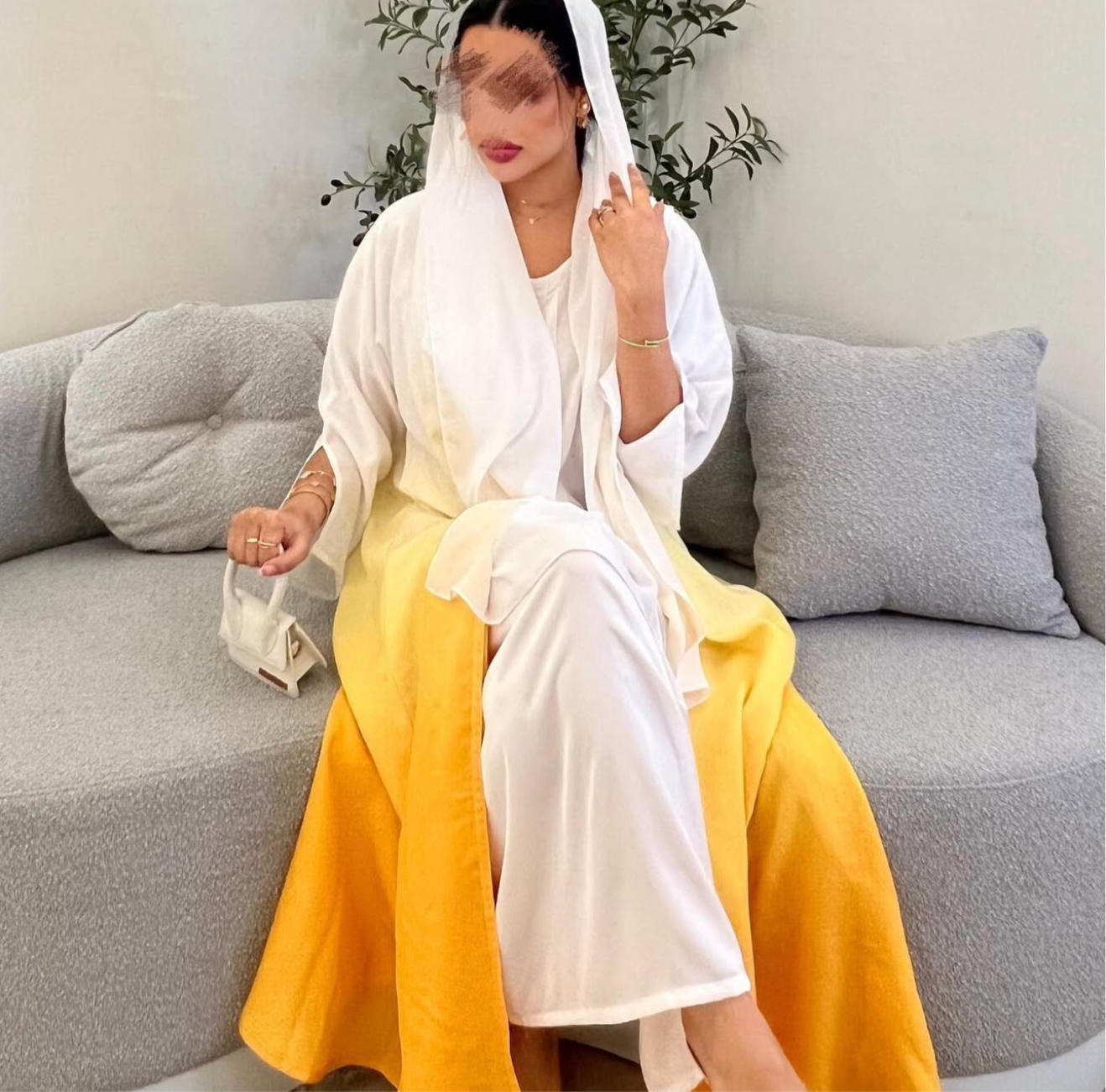 Ombre yellow