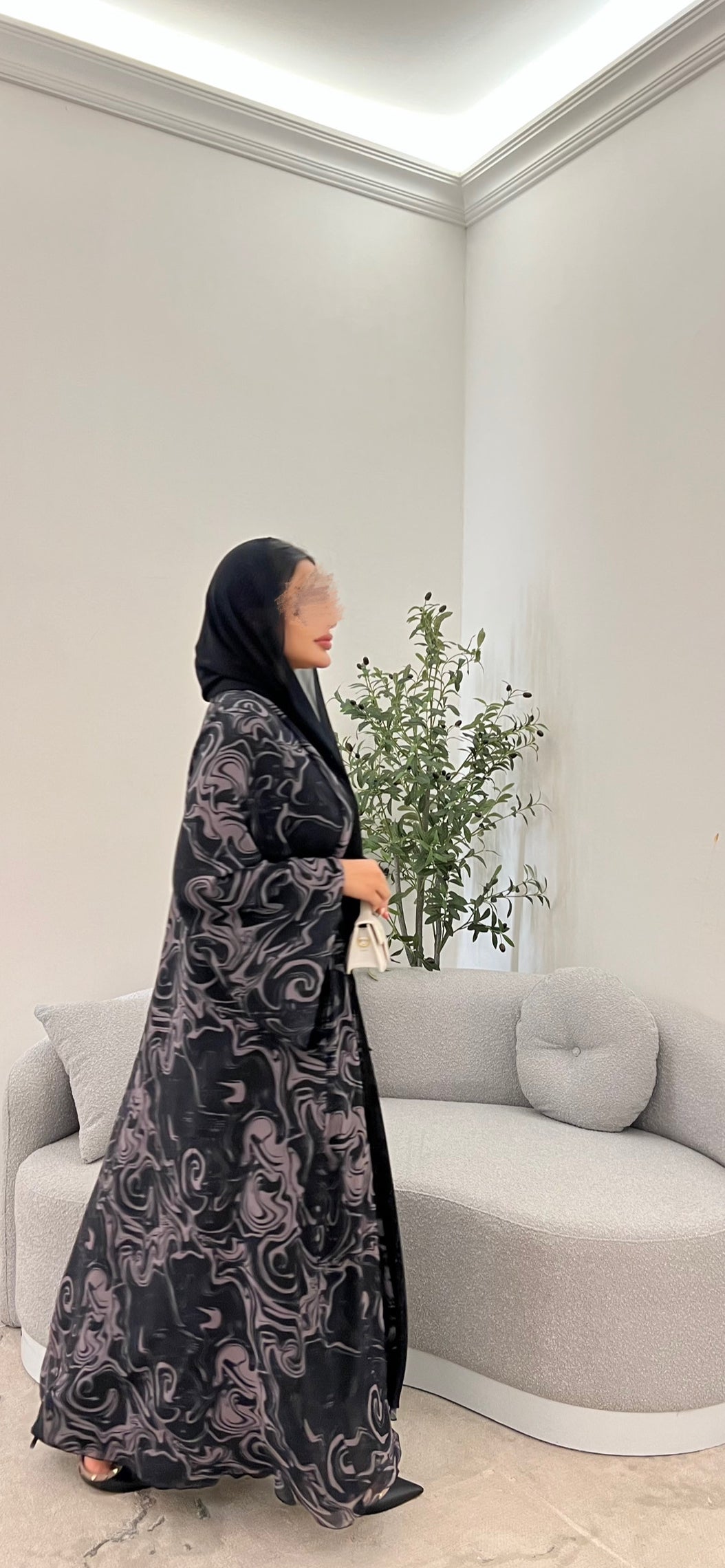 Marble abaya