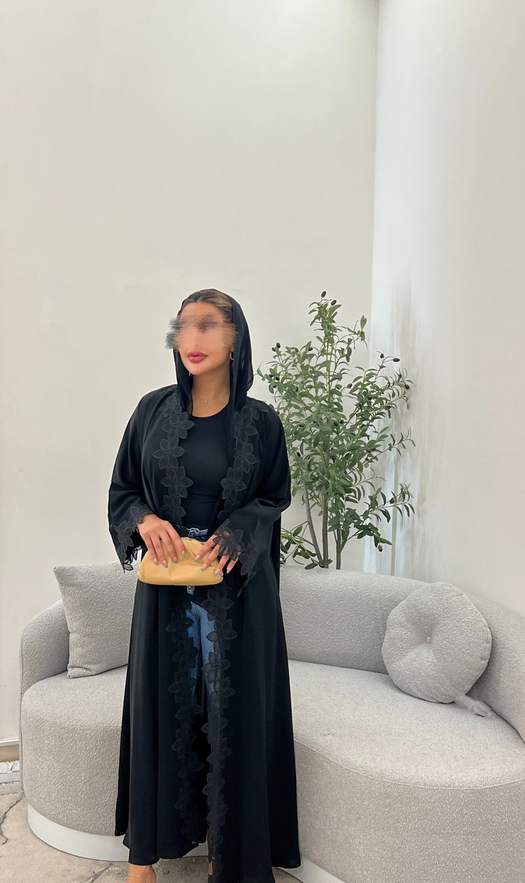 Abaya flower 94