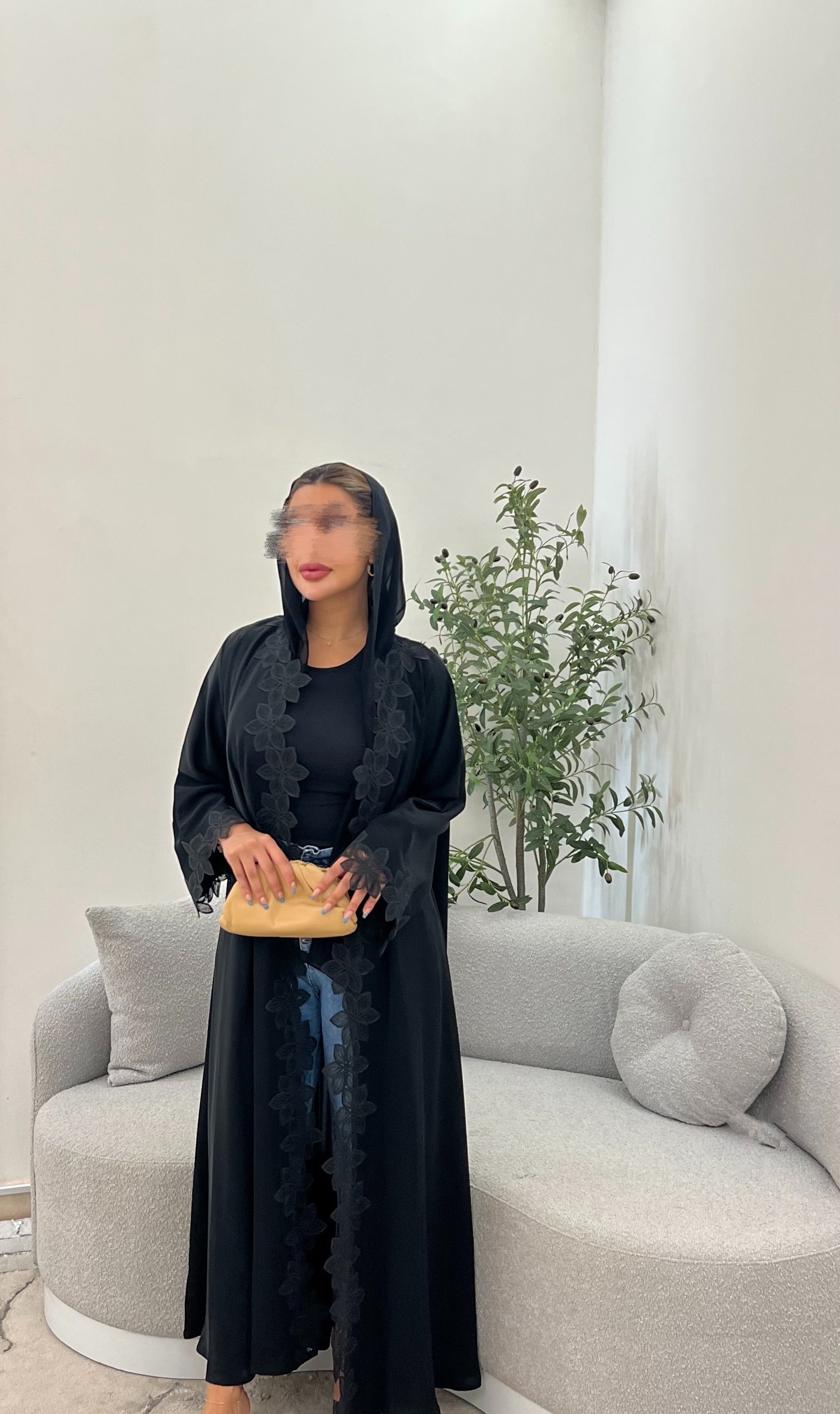 Abaya flower 94