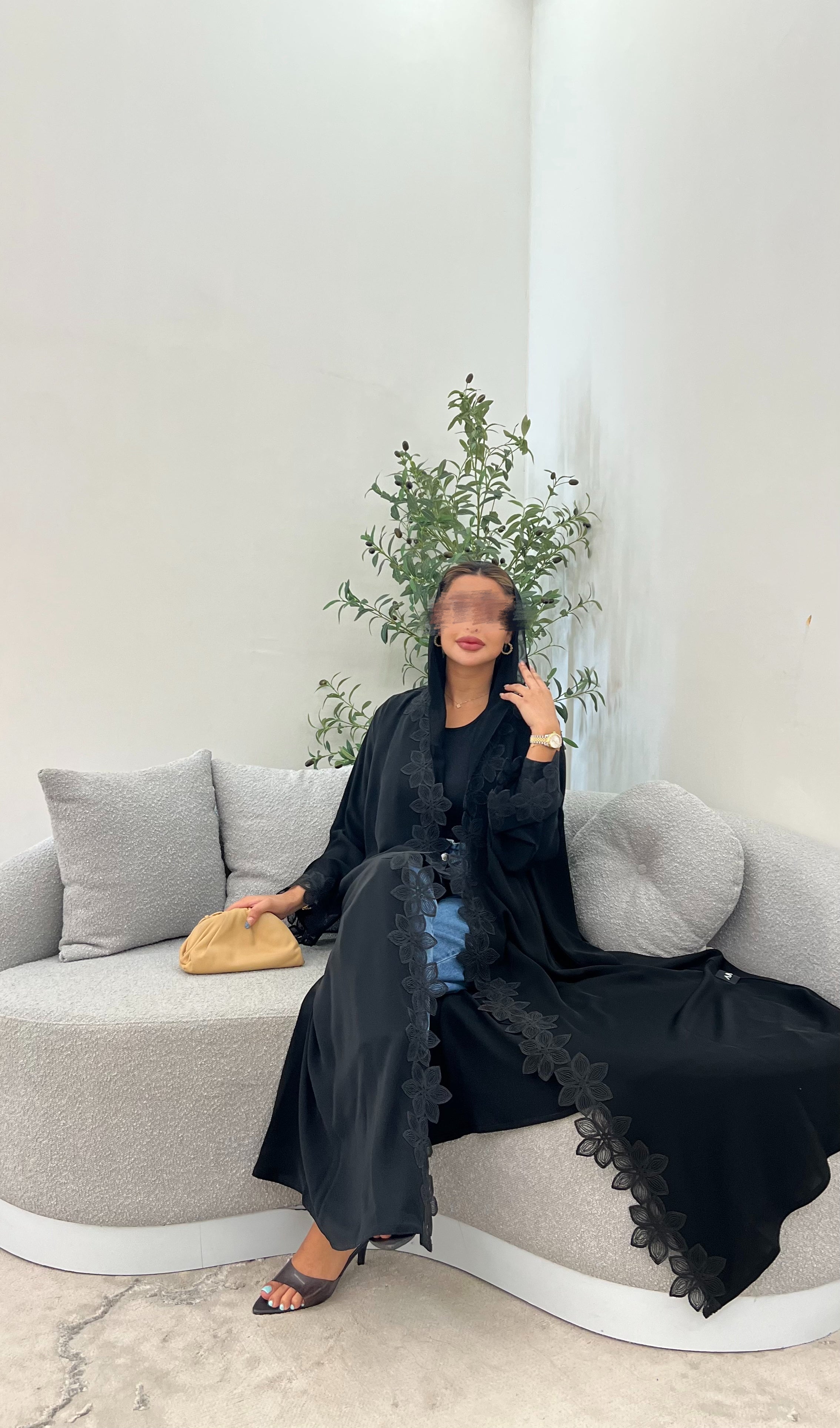 Abaya flower 94