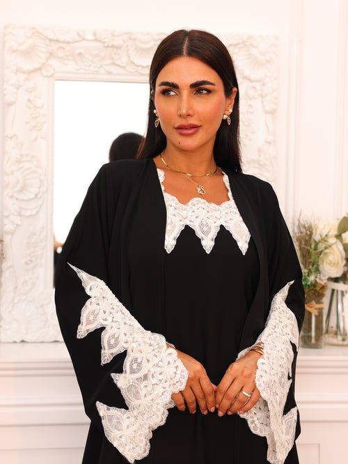 Abaya + under abaya