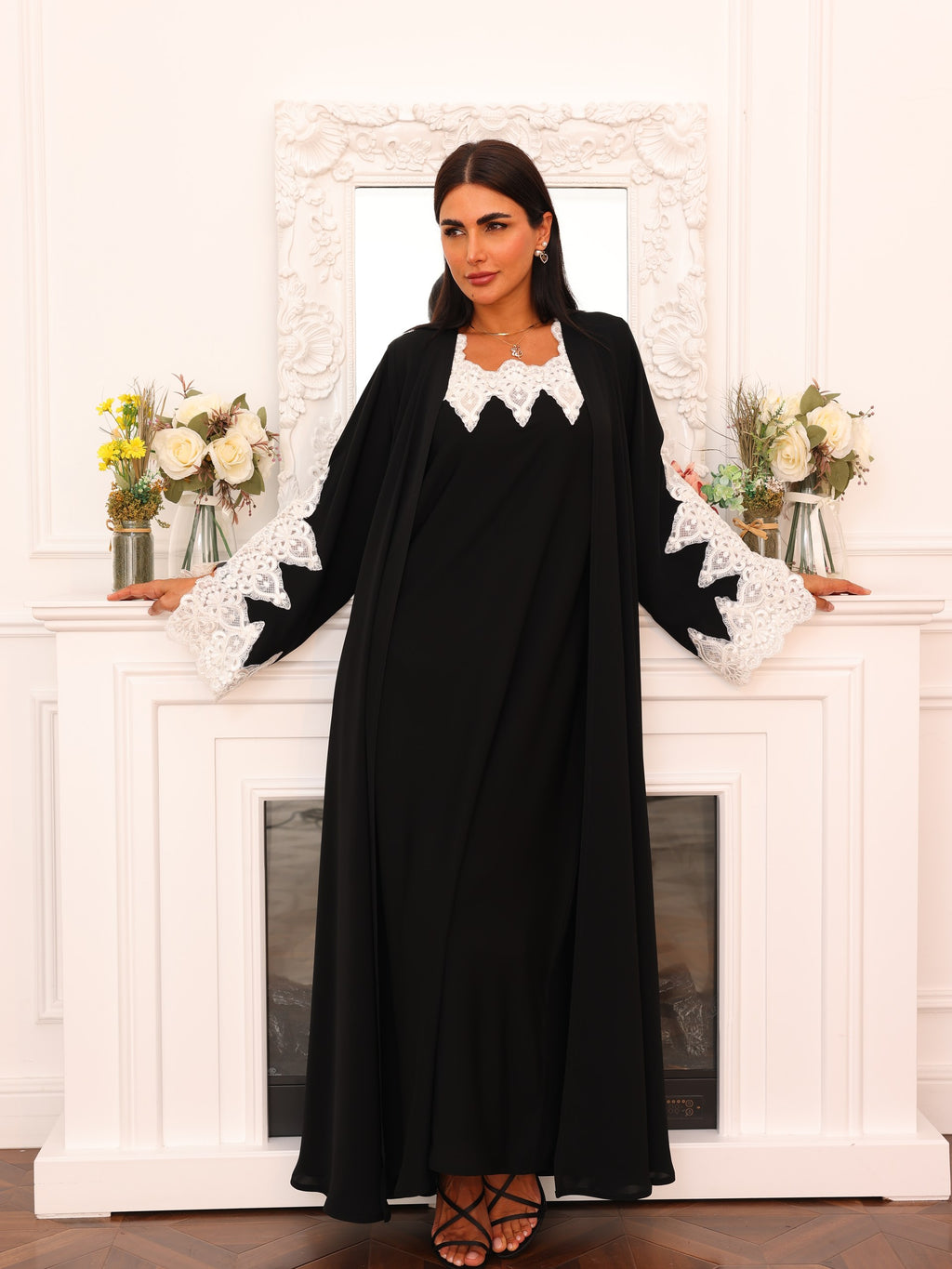 Abaya + under abaya