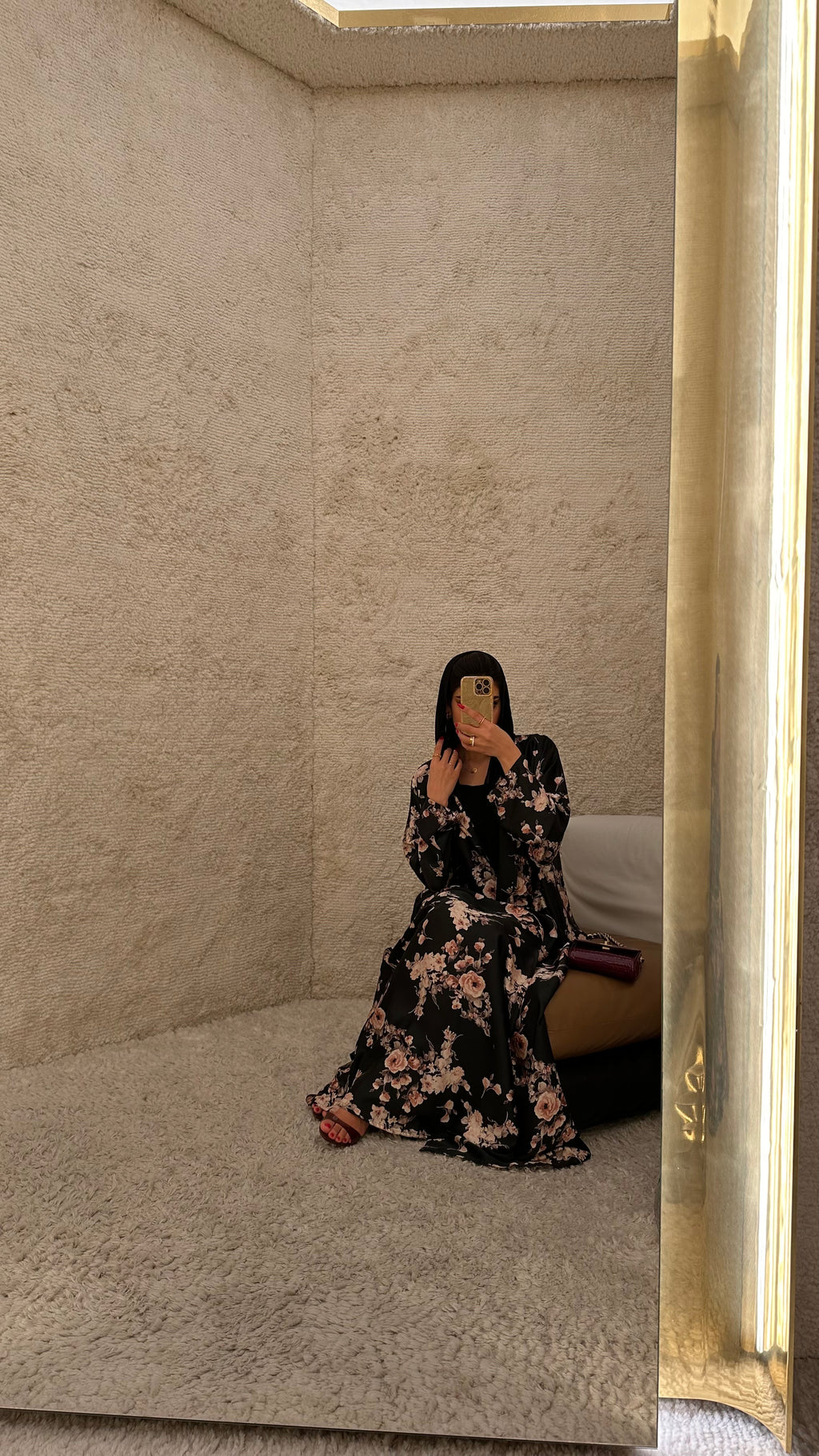 Flower abaya