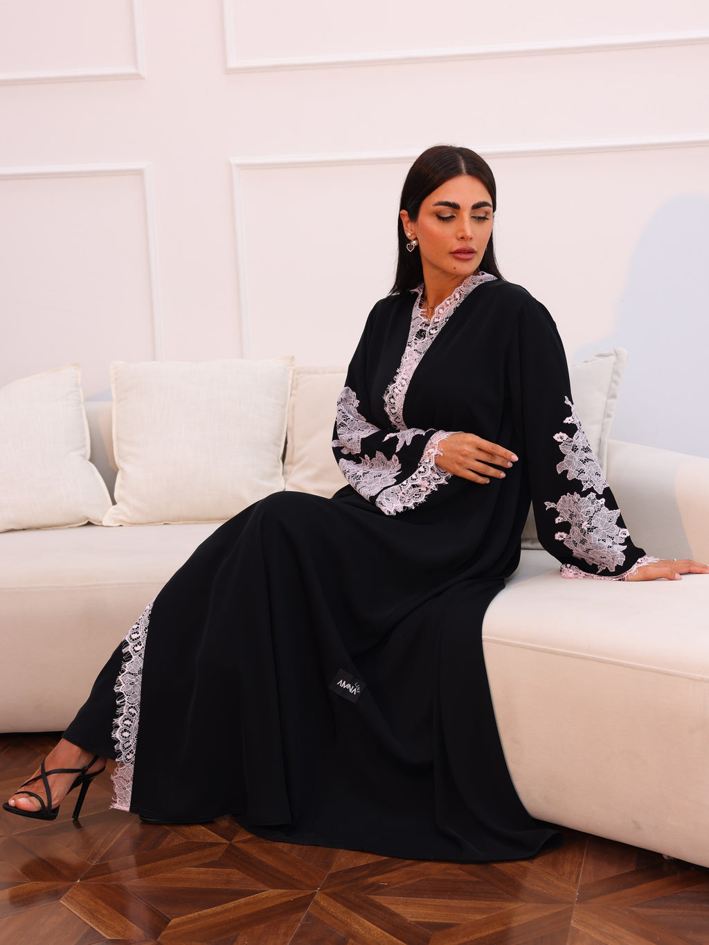 Lace abaya 380