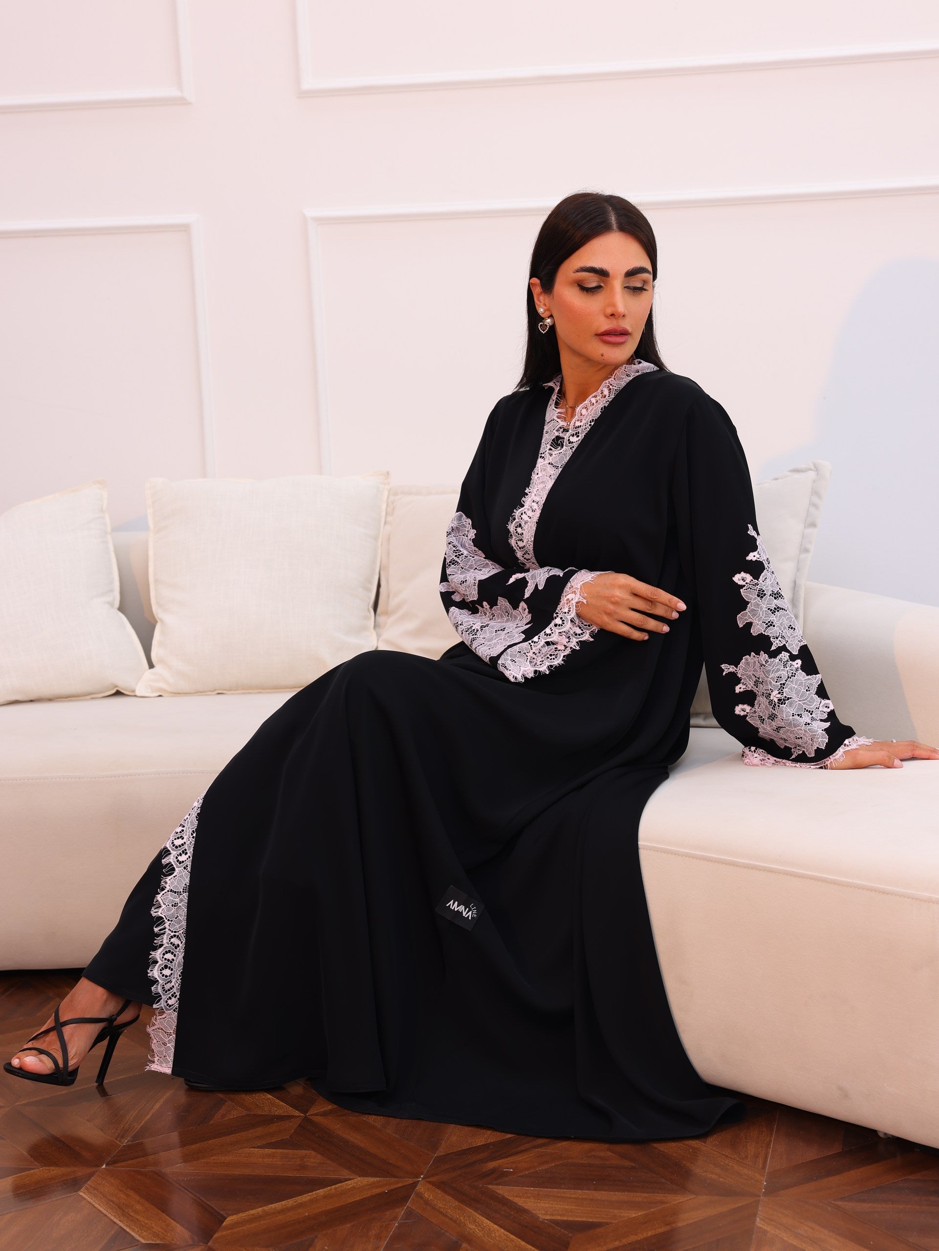 Lace abaya 380