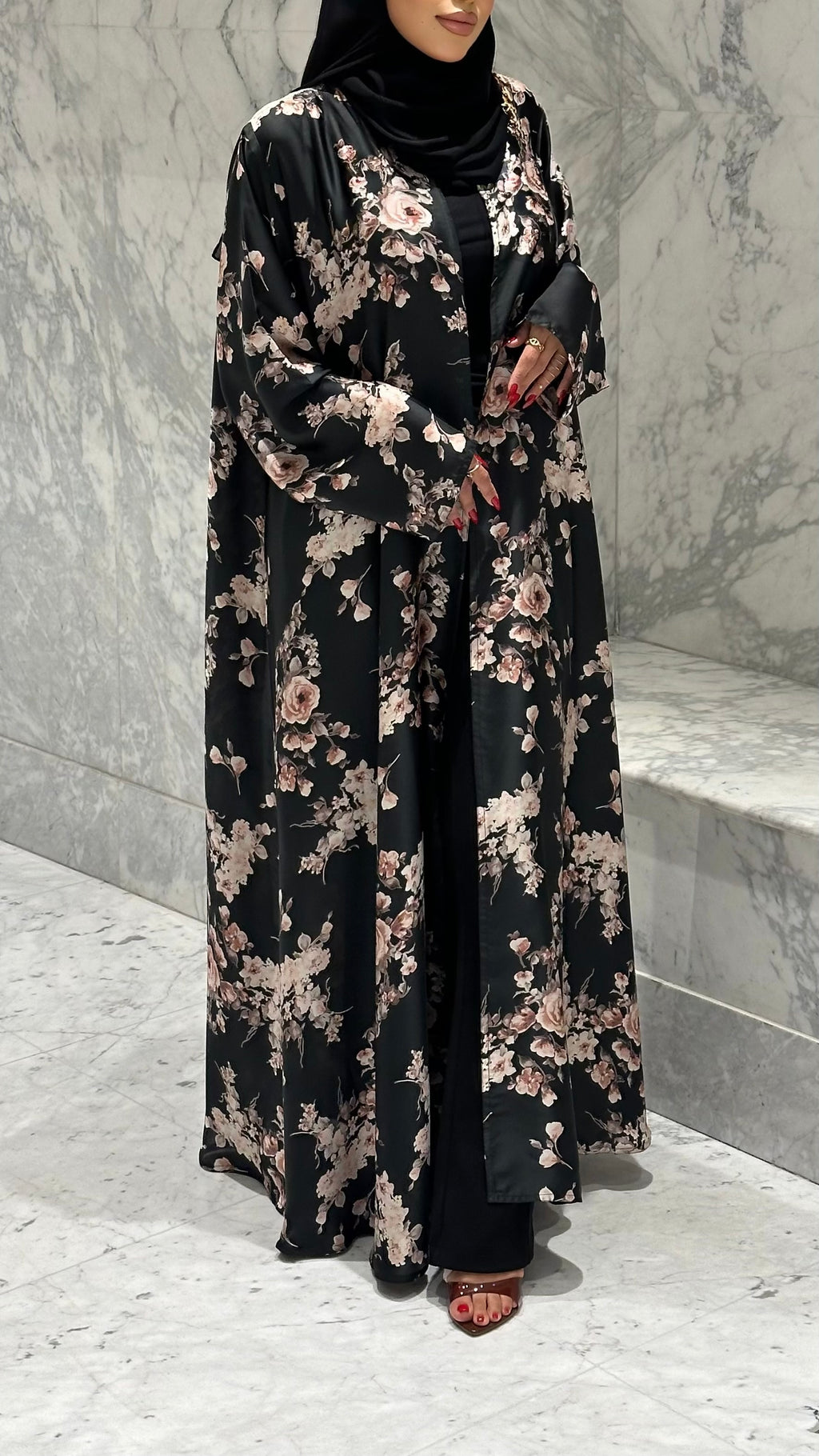 Flower abaya