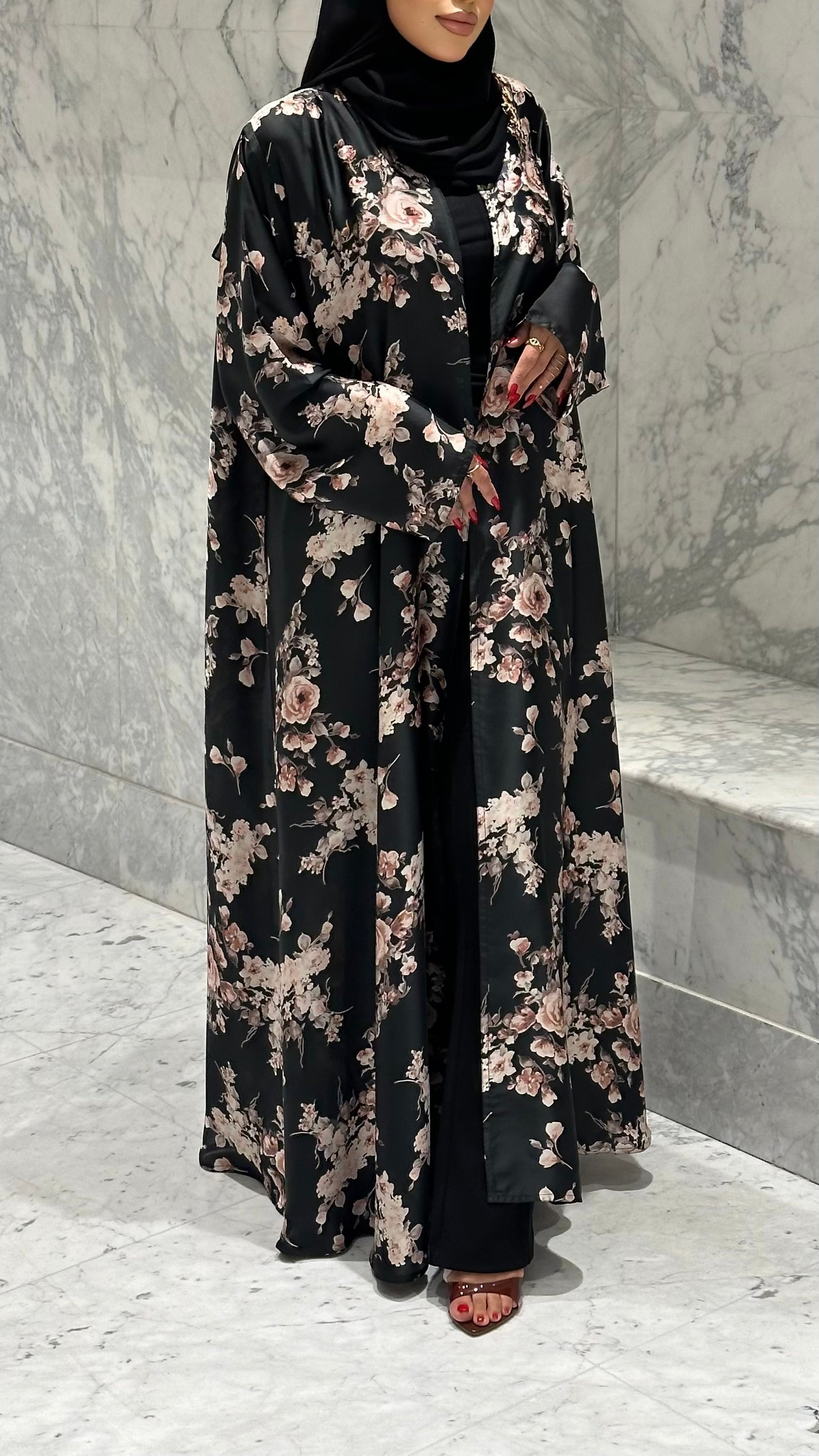 Flower abaya