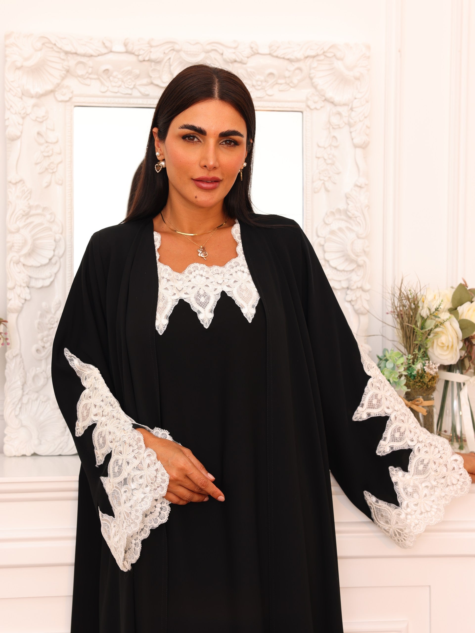 Abaya + under abaya