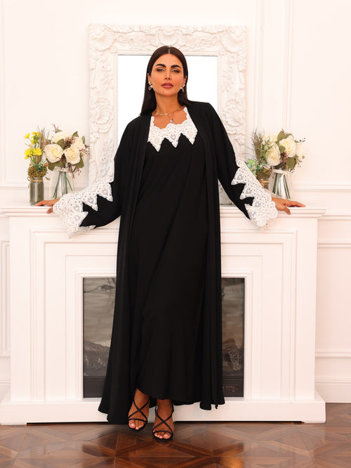 Abaya + under abaya