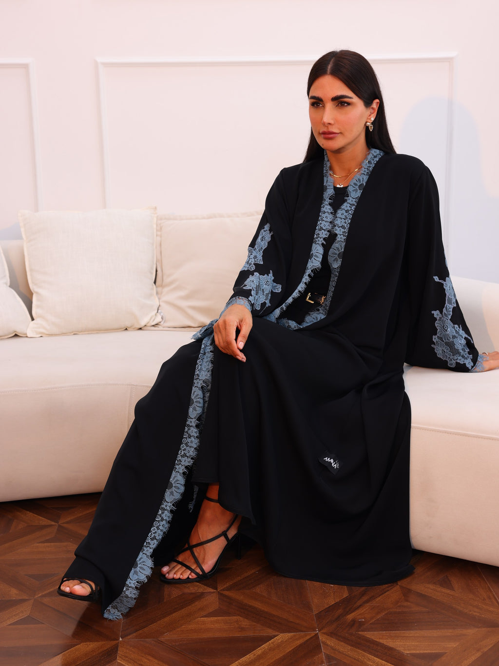 Lace abaya 388