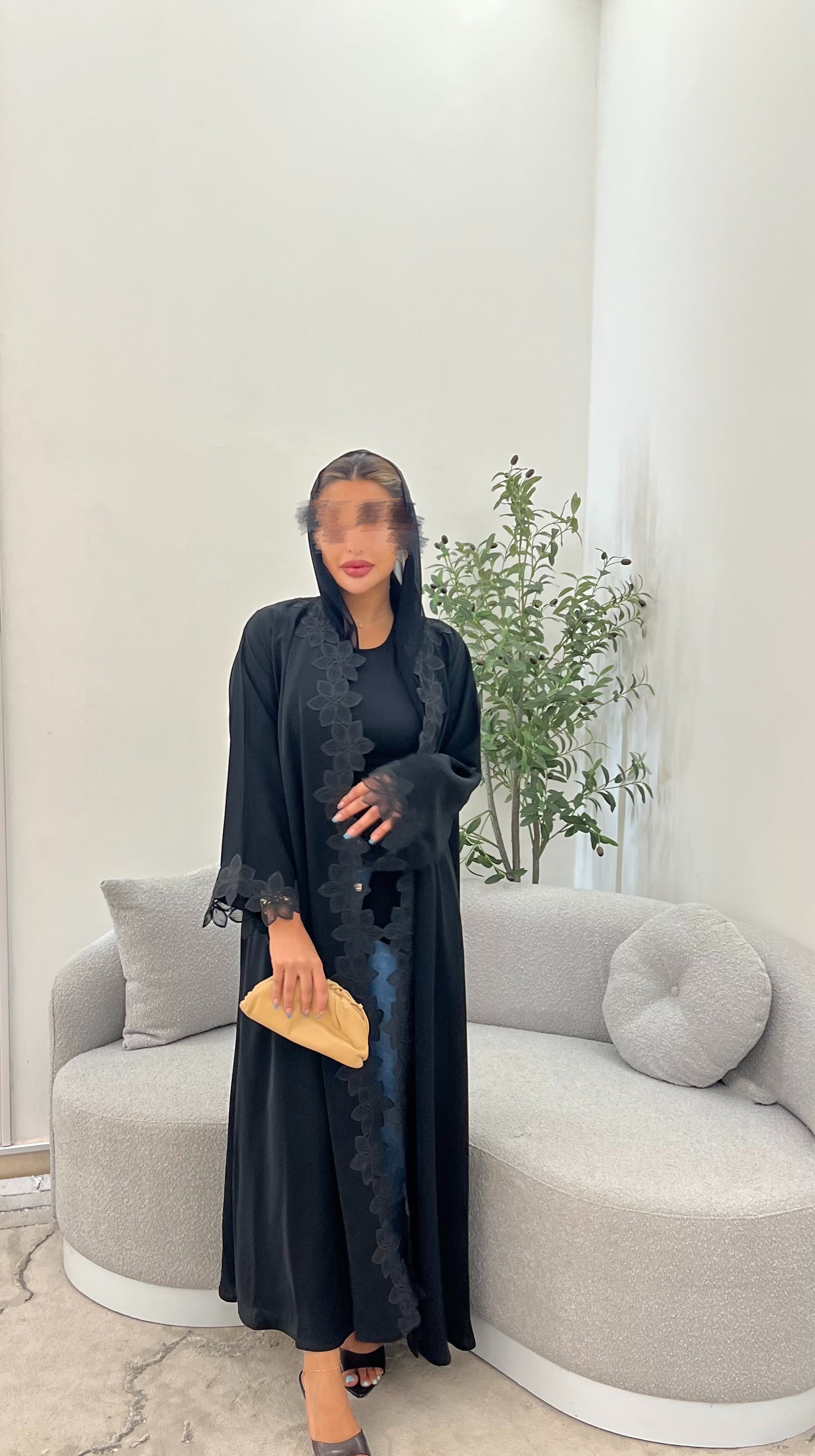 Abaya flower 94
